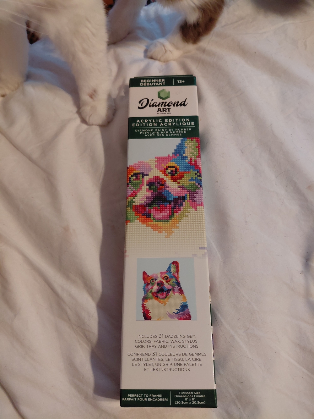 Diamond Supply Co. Multicolor Corgi Dog Toy Artwork